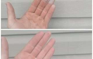 Siding Oxidation-How To Clean