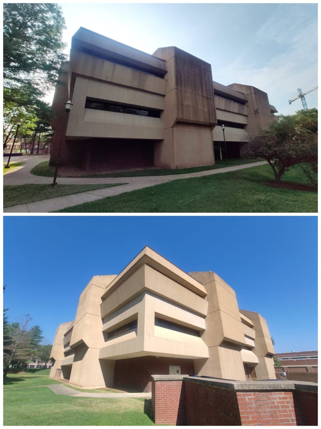 Commercial Building Washing