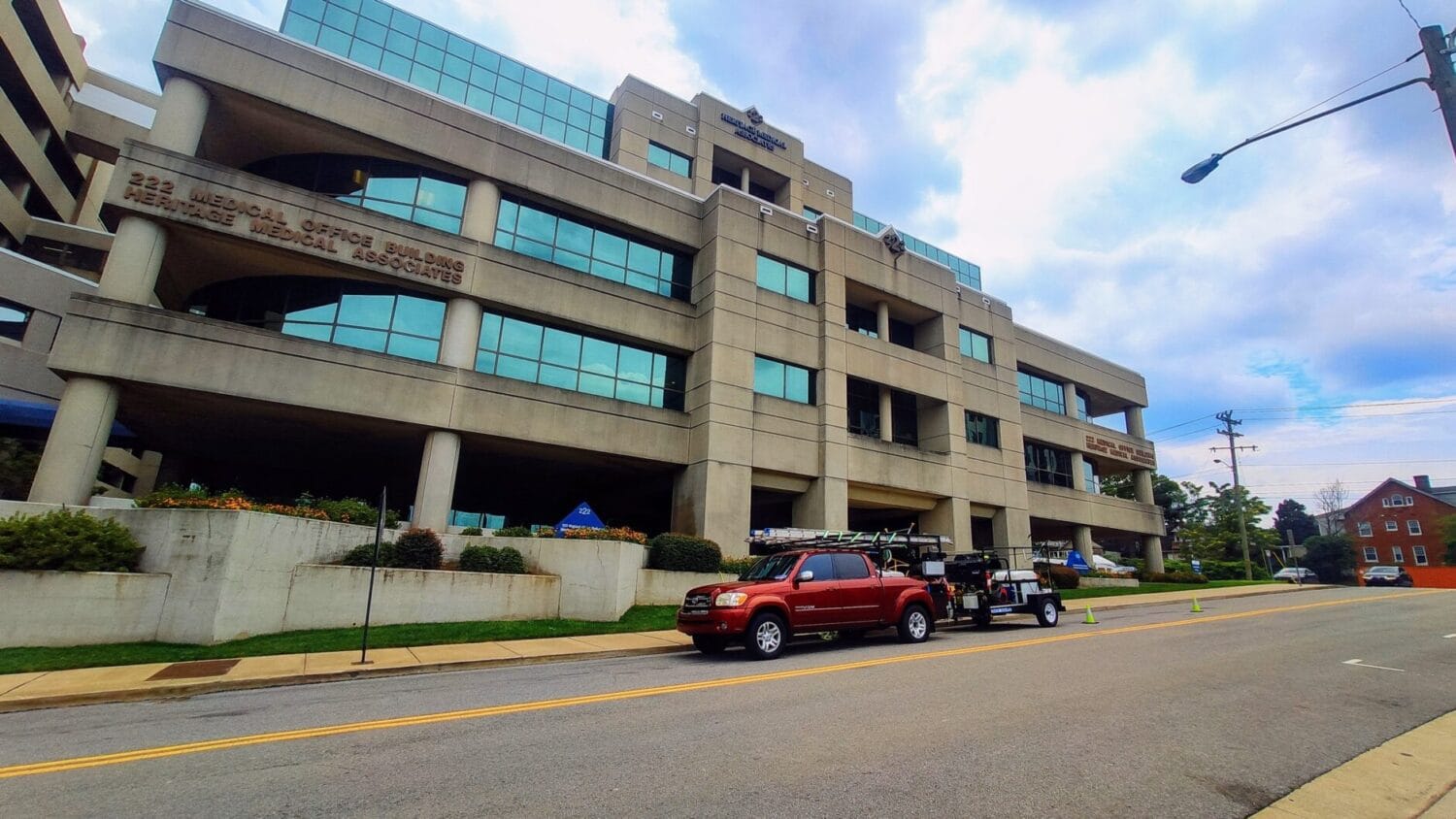 A large commercial facility maintained by Southern Solution.